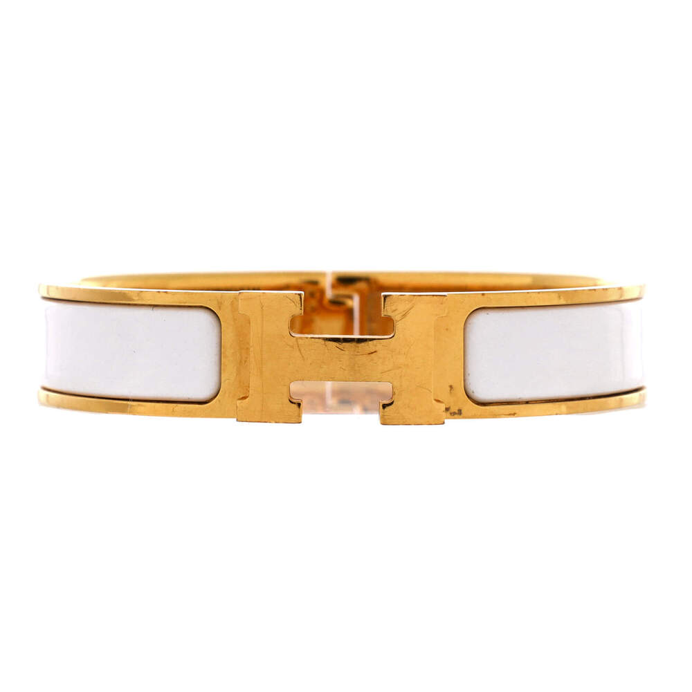 Hermes Narrow Clic H Bracelet Enamel